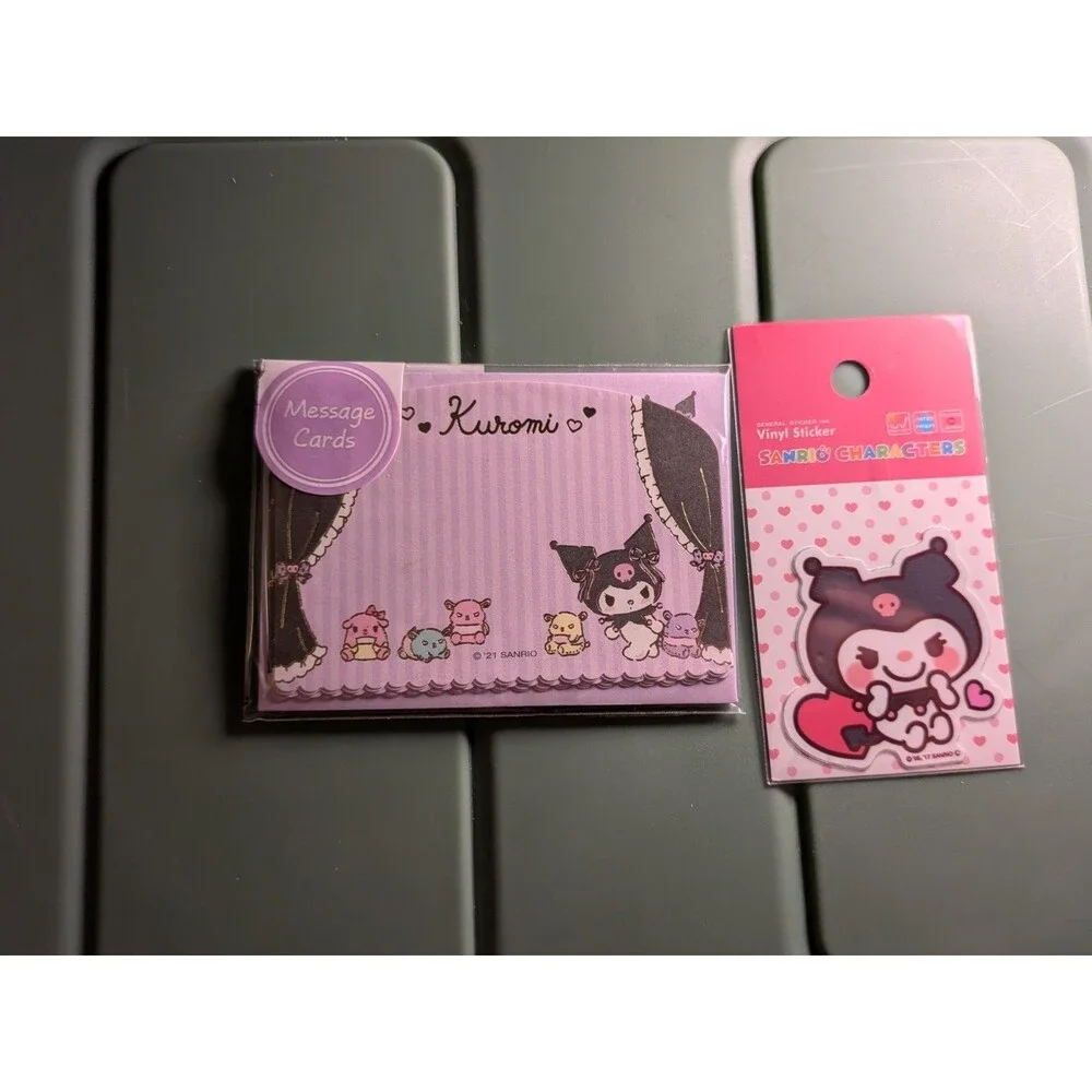 Sanrio kuromi stationery